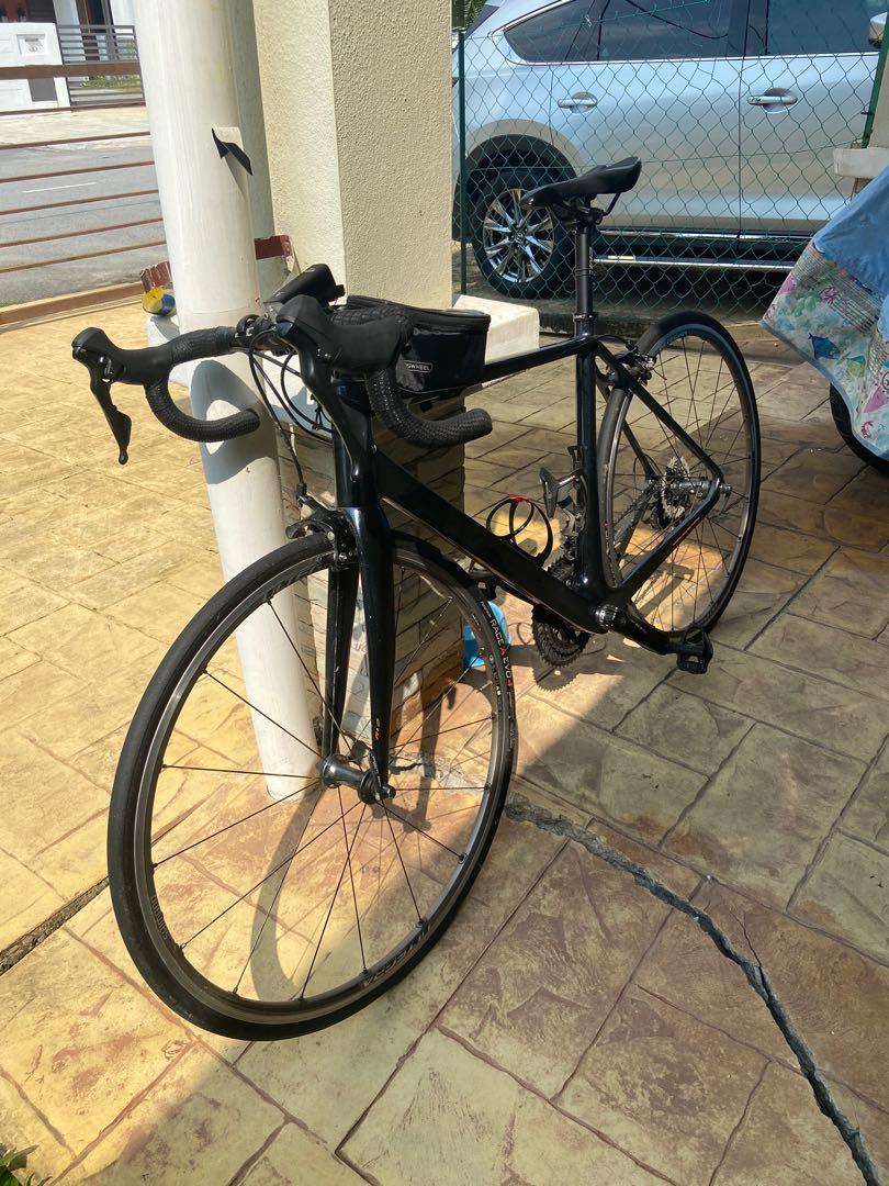 Fully upgraded Road Bike Carbon frame EMC Equip 1.2, Sports Equipment