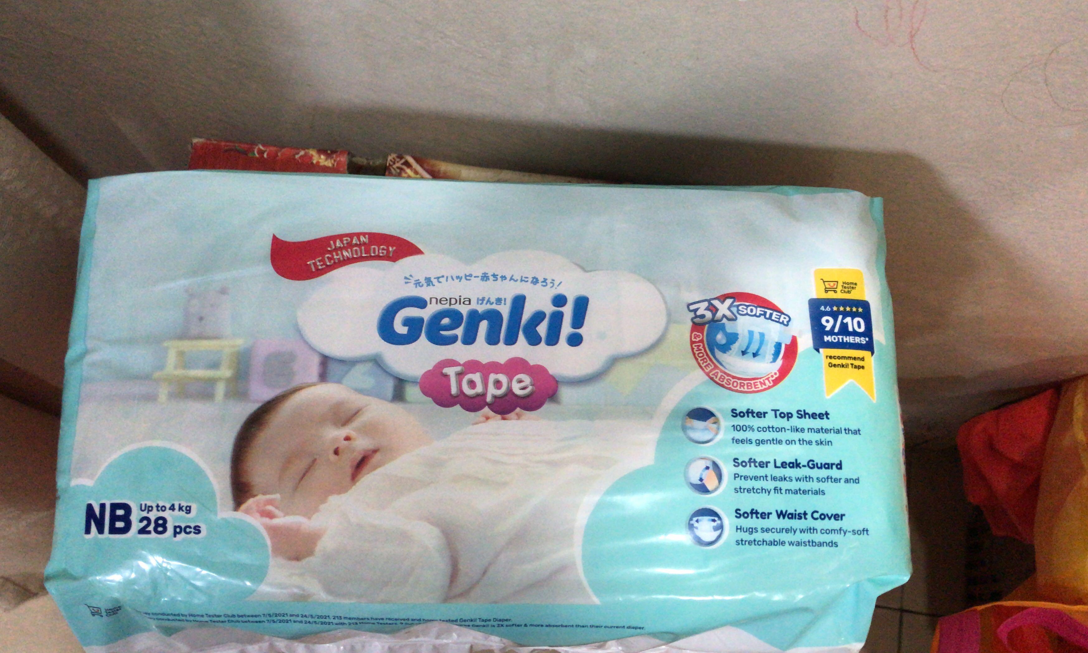 Genki pampers newborn clearance