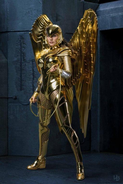 Golden Armor Wonder Woman Sixth Scale Figure by Hot Toys, Hobbies ...