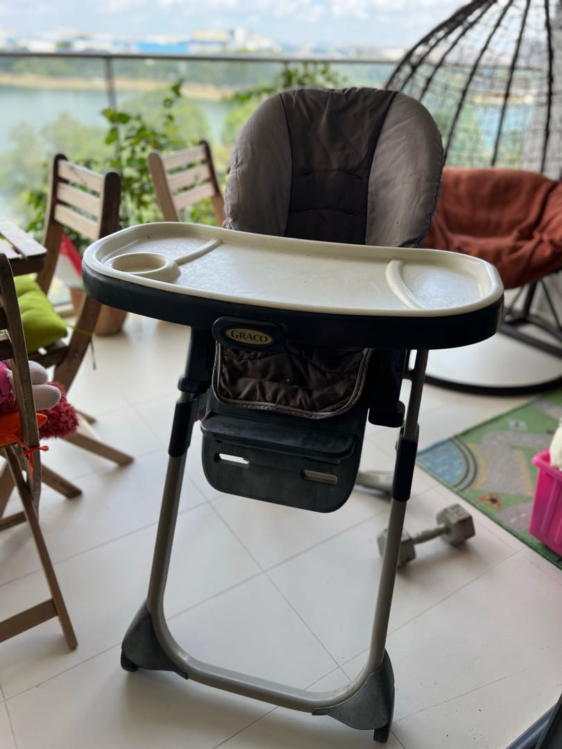 graco adjustable high chair
