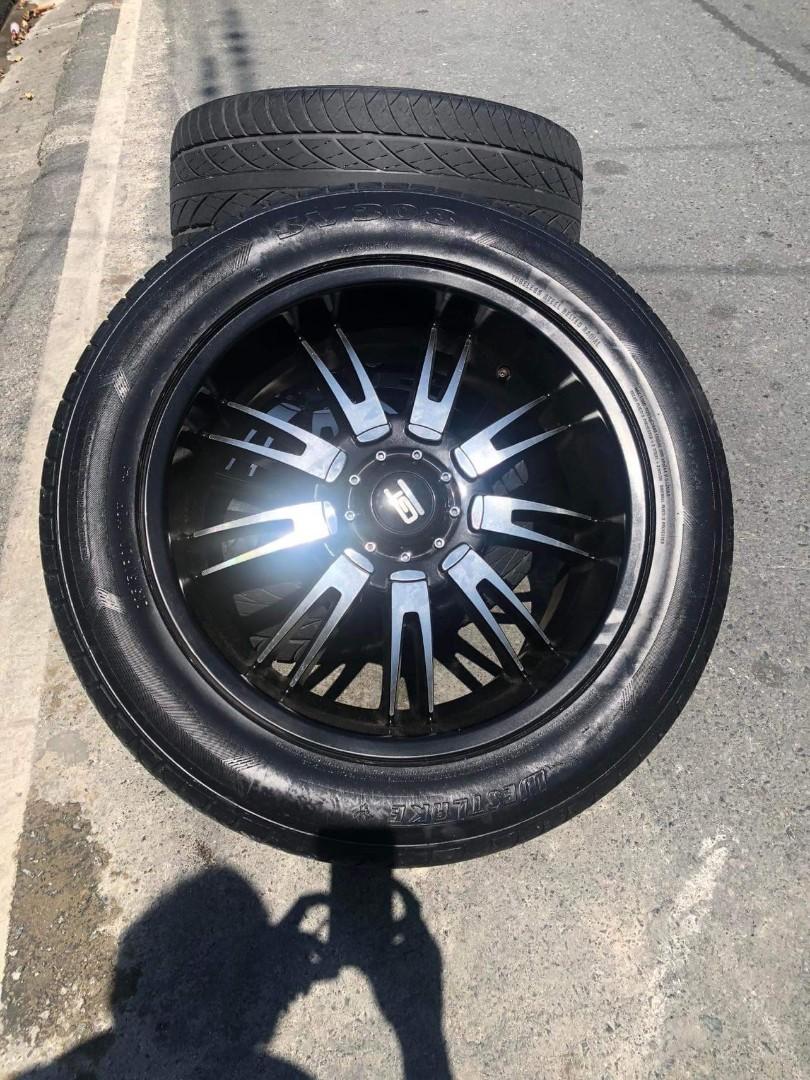 GT Racing Wheels with Westlake Tires 285/50 R20 6-Holes Set, Car Parts ...