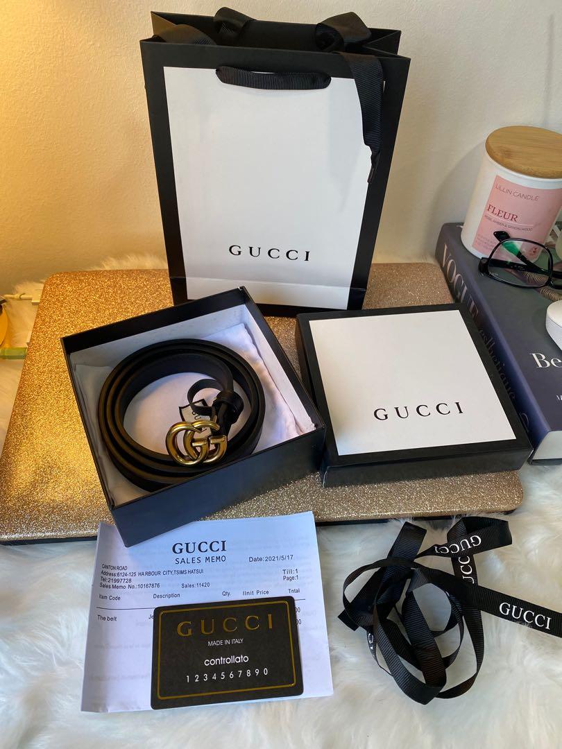 Gucci belt online controllato