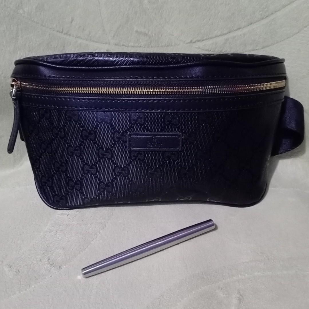 Gucci imprime belt sale bag