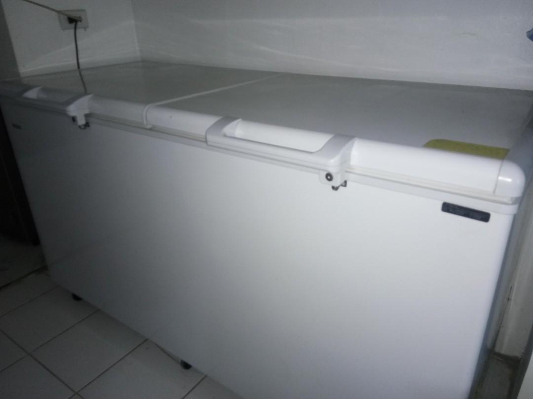 Haier 2 Door Chest type Inverter freezer 18 cu.ft BD519HI, TV & Home