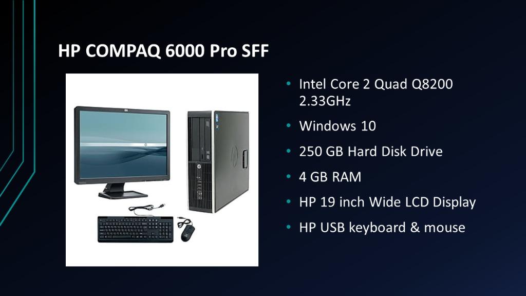 Hp Compaq 6000 Pro Sff Computers Tech Desktops On Carousell