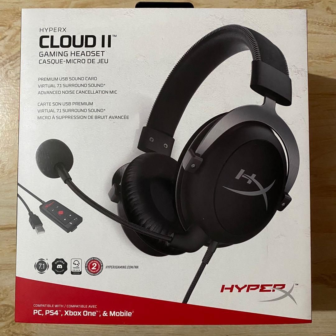 HyperX Cloud II, Audio, Headphones 