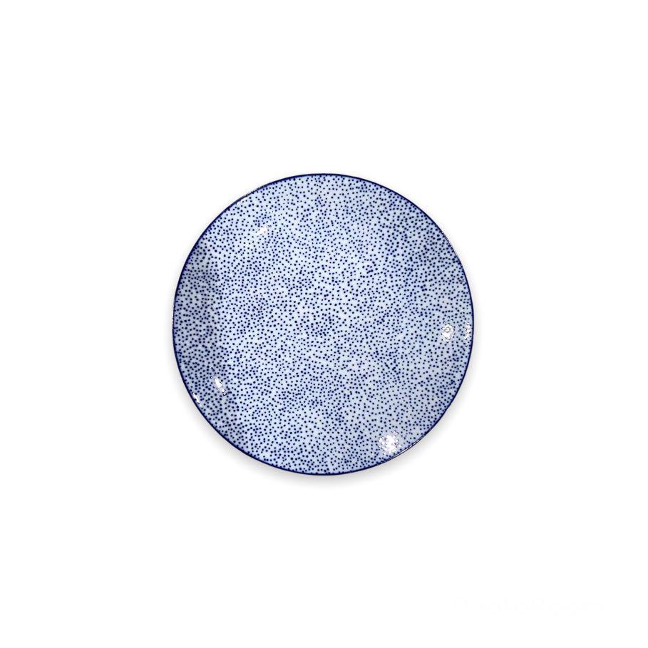 ENTUSIASM side plate, patterned/blue, 7 - IKEA