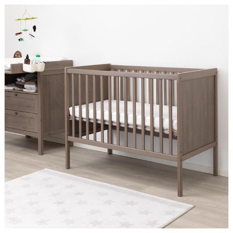 IKEA Sundvik Cot and Changing Table set, Babies & Kids, Baby Nursery & Kids Furniture, Cots