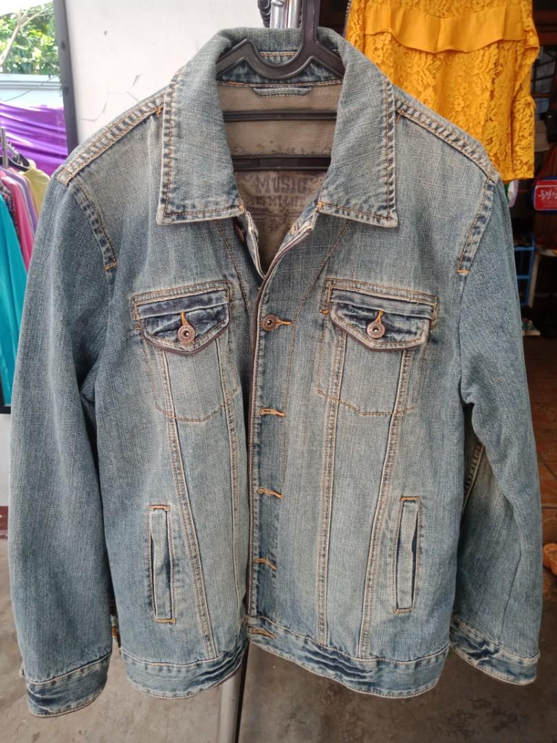 Jaket jeans import, Fesyen Pria 