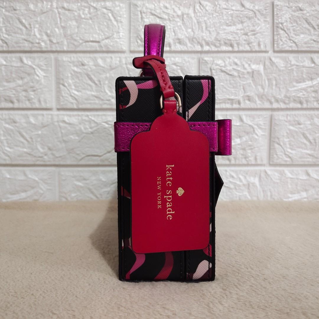 Kate Spade Wrapping Party Gift Box Crossbody, Women's Fashion, Bags