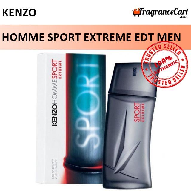 Kenzo Homme Sport Extreme EDT for Men 50ml 100ml Eau de Toilette Blue Brand New 100 Authentic Perfume Fragrance Beauty Personal Care Fragrance Deodorants on Carousell