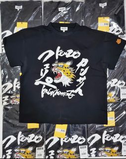 Kenzo X Kansai Yamamoto Black T-shirt, Men's Fashion, Tops & Sets 