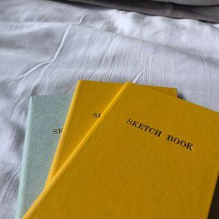 Kokuyo Sketch Book (set of 3)