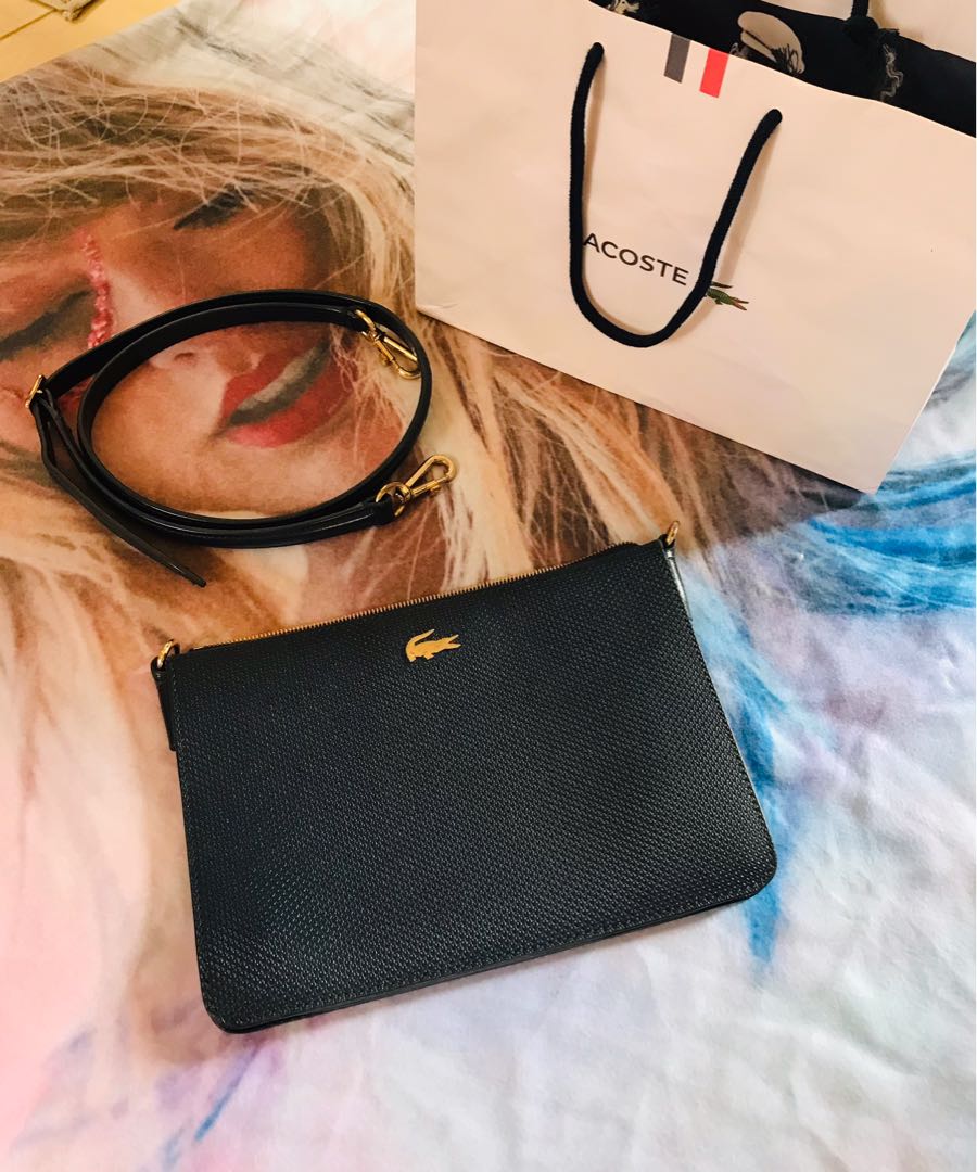Lacoste sling online bag women
