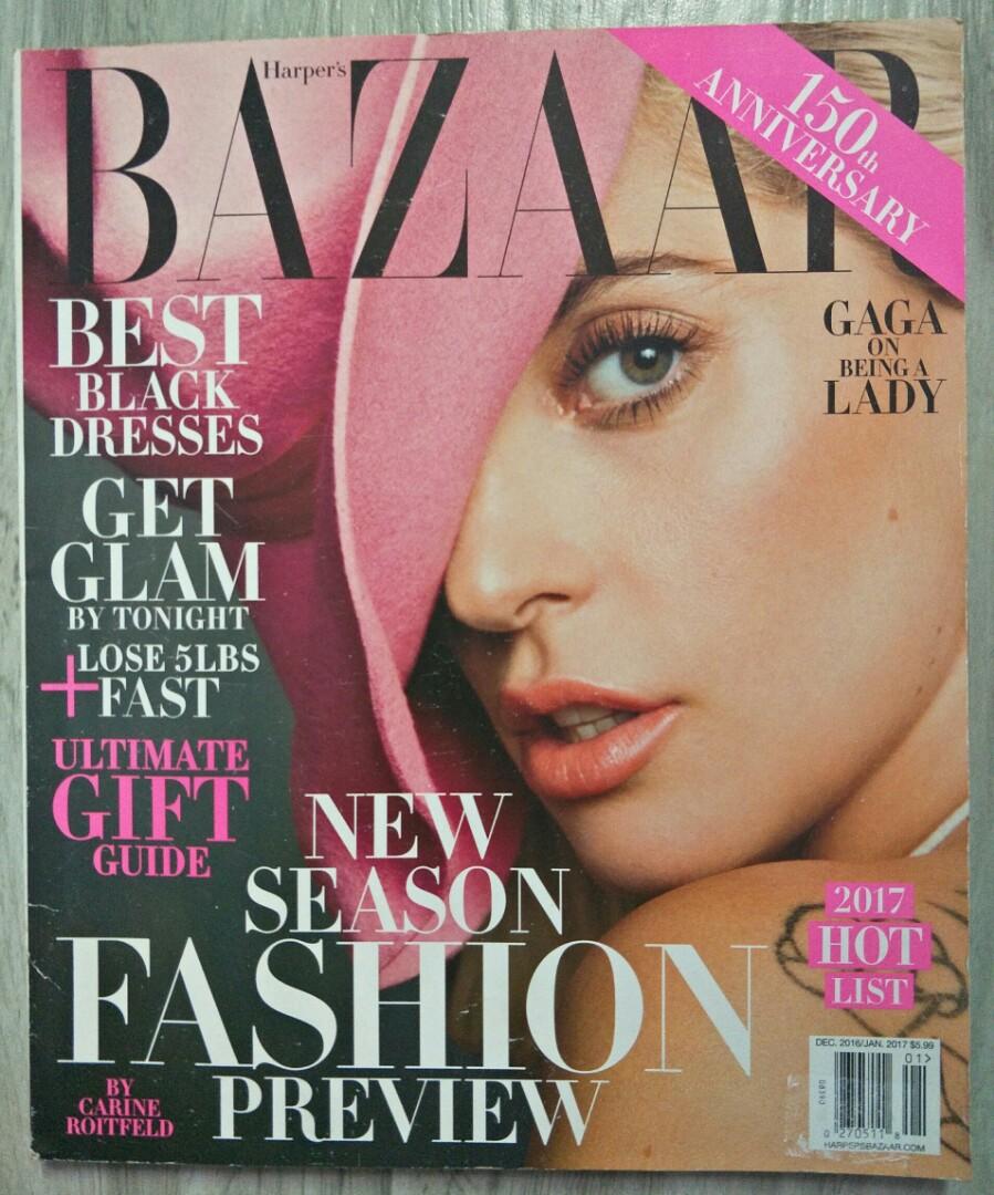 Lady Gaga HARPER'S BAZAAR Magazine 2016 (Category: Magazines) located in Caloocan City. Submitted by dadareal (Listing ID 1140111186, Image 1). Description: ** One of my few Lady Gaga collections ** In very superb condition If you have additional questions please do kindly send me a message. ❤.