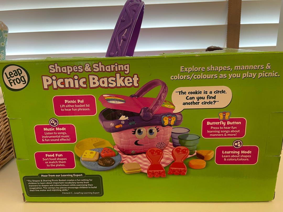 Leapfrog Shapes & Sharing Picnic Basket, Babies & Kids, Infant Playtime