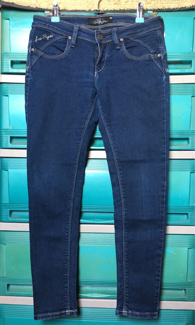 Lee Pipes Jeans, Women's Fashion, Bottoms, Jeans on Carousell