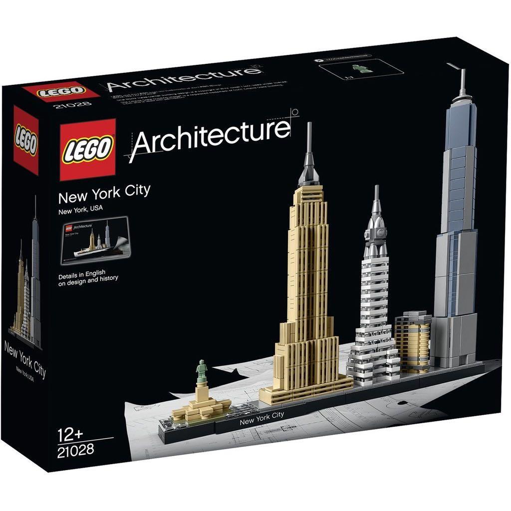 LEGO Architecture 21028 NewYork, Hobbies & Toys, Toys & Games on Carousell