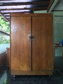 Lemari Jati asli Jepara 2 Pintu