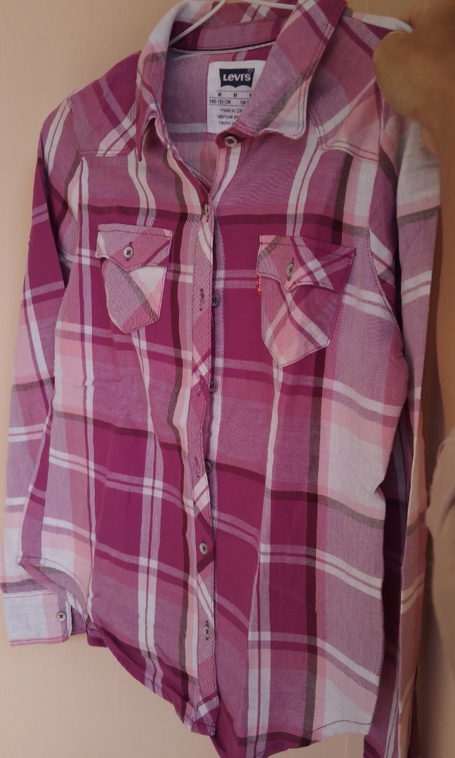 LEVI'S Kids -ORI / 10- 12 years - kemeja lengan panjang - M 140-152cm ...