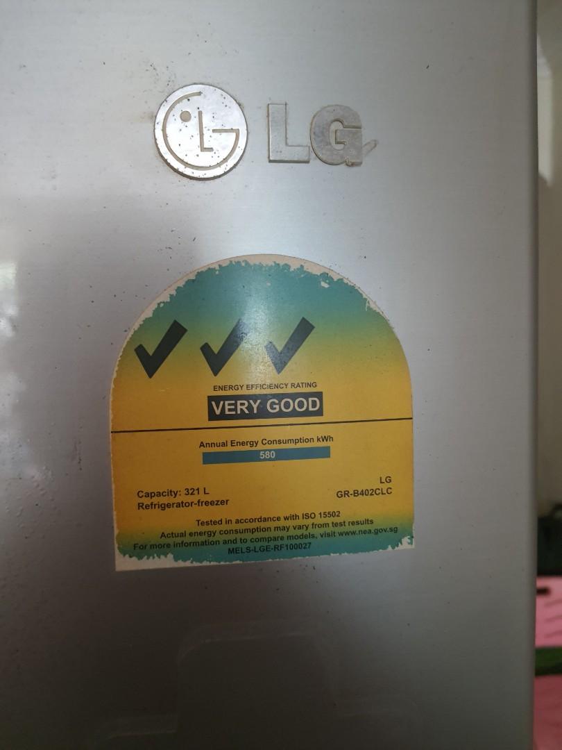 LG RefrigeratorFreezer, TV & Home Appliances, Kitchen Appliances