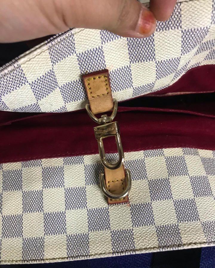 limited edition LOUIS VUITTON Damier Azur Canvas Beach Cabas