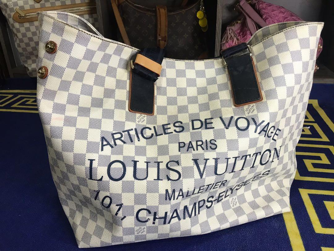 Louis Vuitton Articles De Voyage Beach Cabas Damier Pm