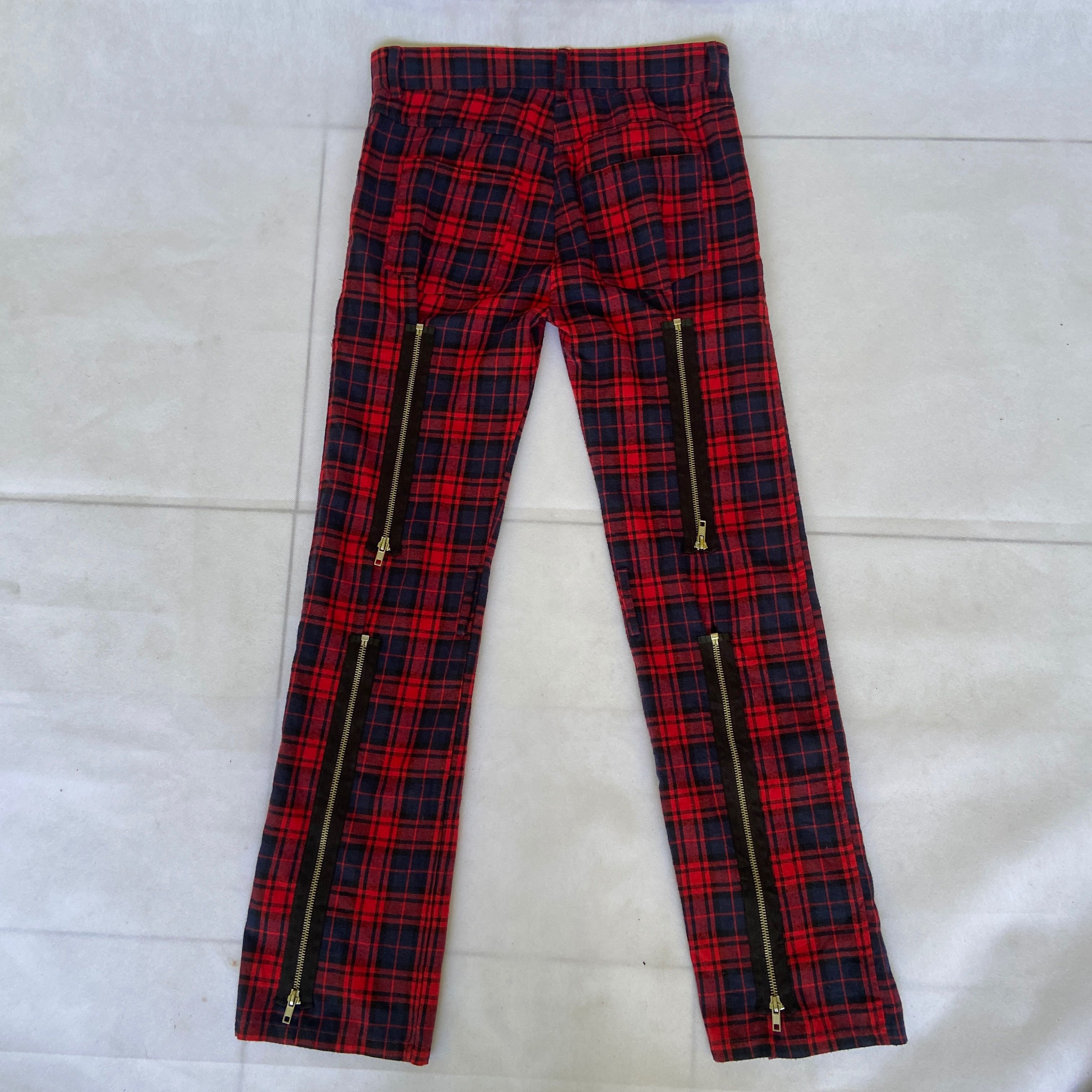 Listen Flavor Back Zip Japan Tartan 