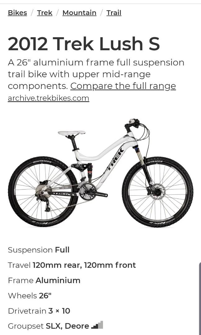 Trek sales lush price