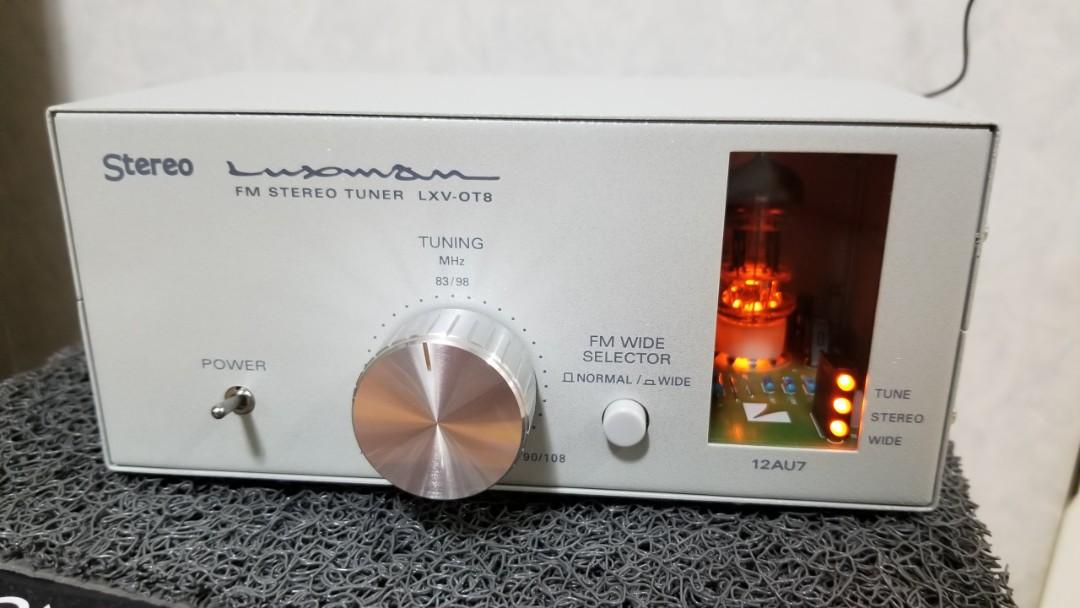 Luxman FM tuner LXV-OT8, 音響器材, 其他音響配件及設備- Carousell