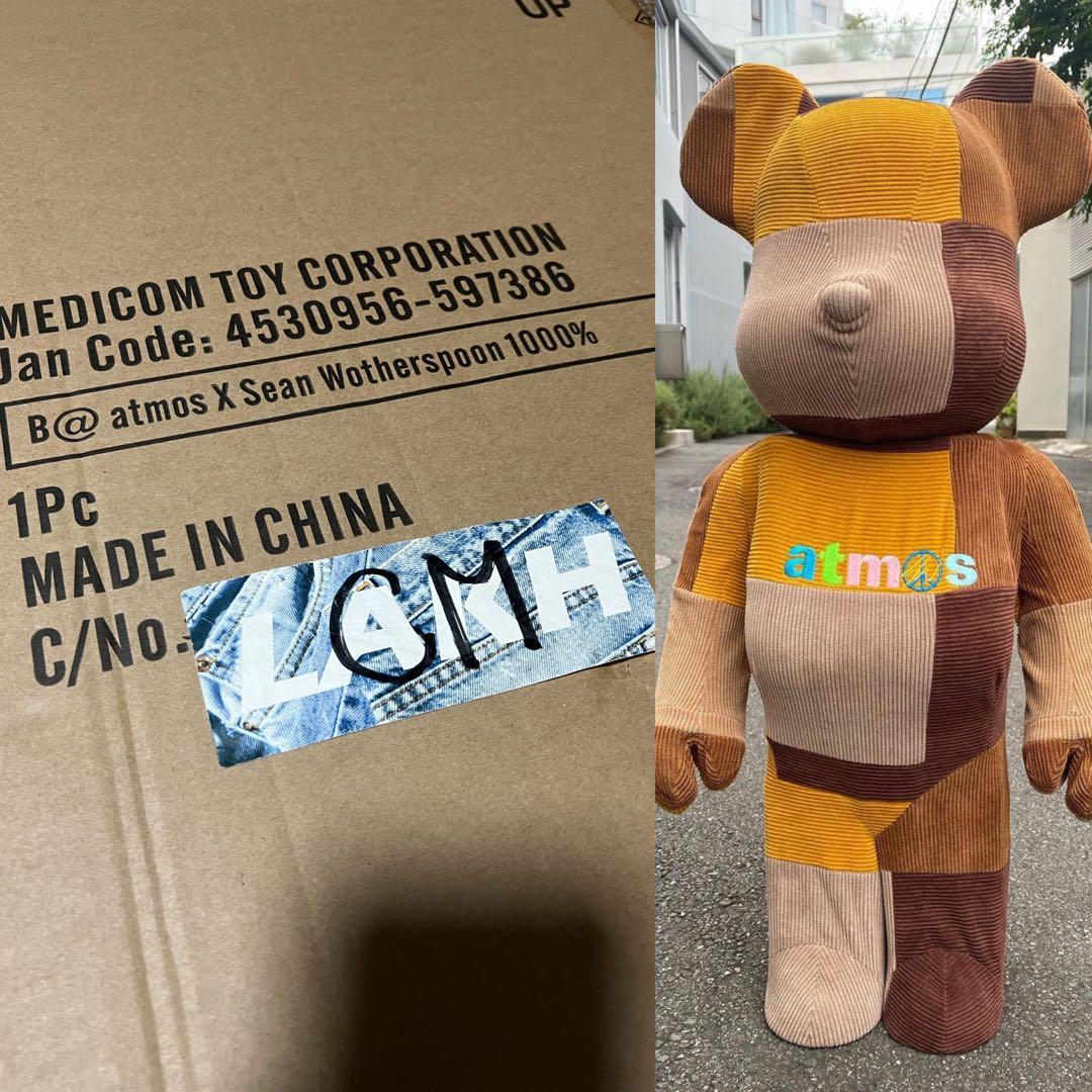 BE@RBRICK atmos × Sean Wotherspoon 1000％-