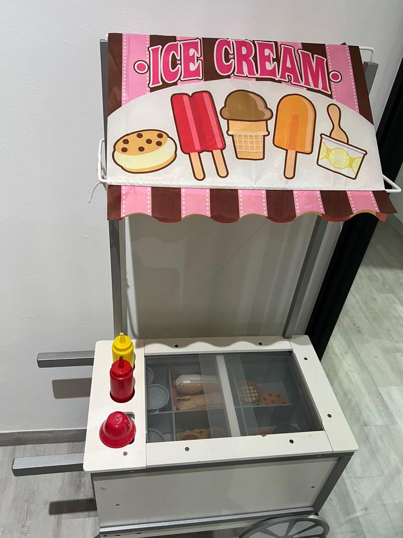 Doug and melissa ice cream cart discount
