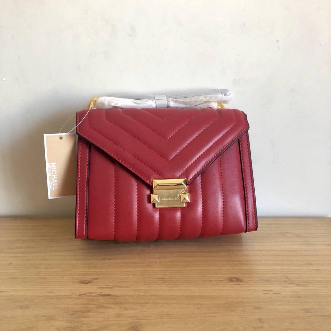 Michael kors whitney red new arrivals