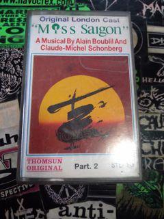 Miss Saigon Cassette Tape