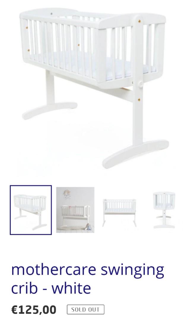 Mothercare shop swing crib