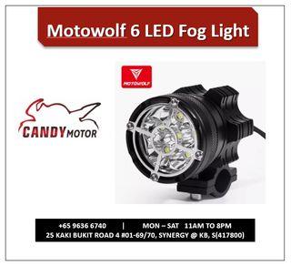 Motowolf 6 LED Fog Light