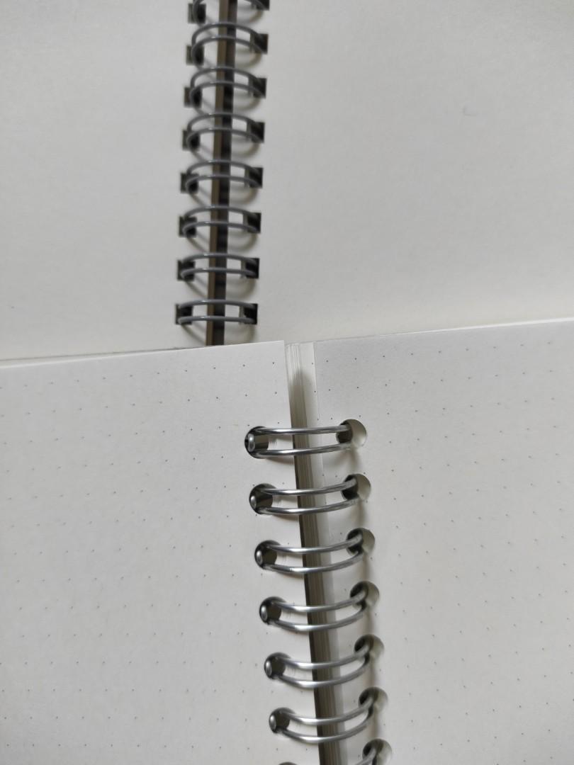 Muji ring bind notebooks, Hobbies & Toys, Stationery & Craft