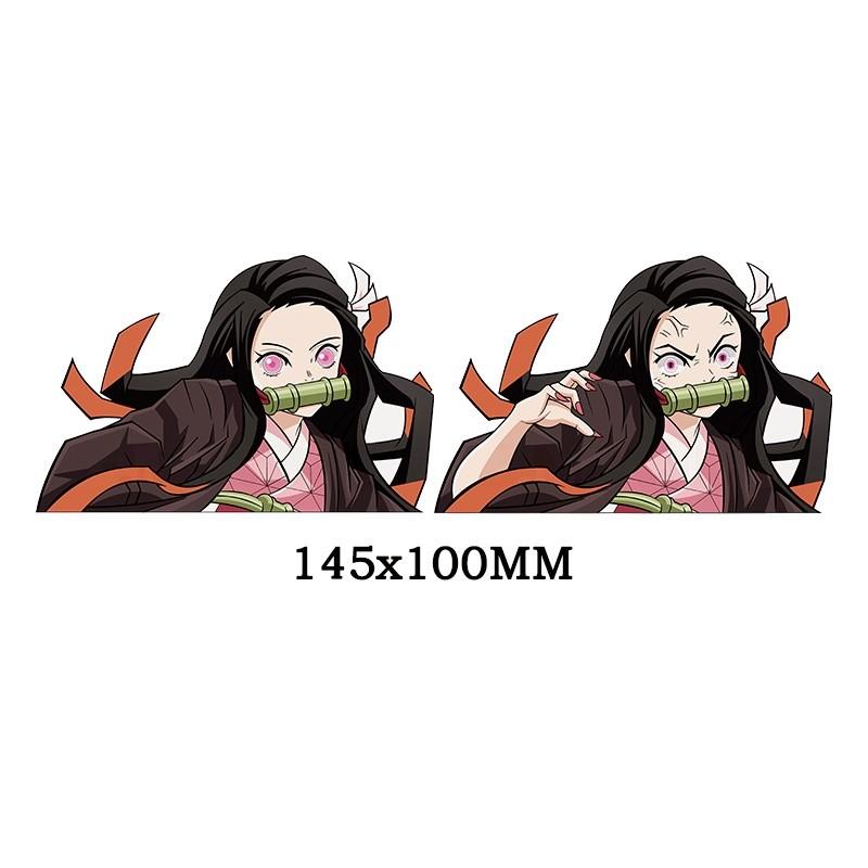 Nazuko Sticker Decal Nezuko Motion sticker Car decals Demon Slayer waterproof stickers ...
