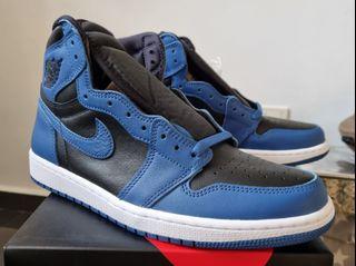 Nike Air Jordan 1 High OG Dark Marina Blue, US9.5, Brand New