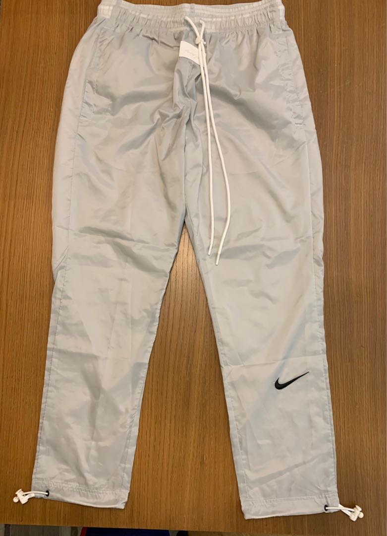 Nike Fear of God woven pants white size M