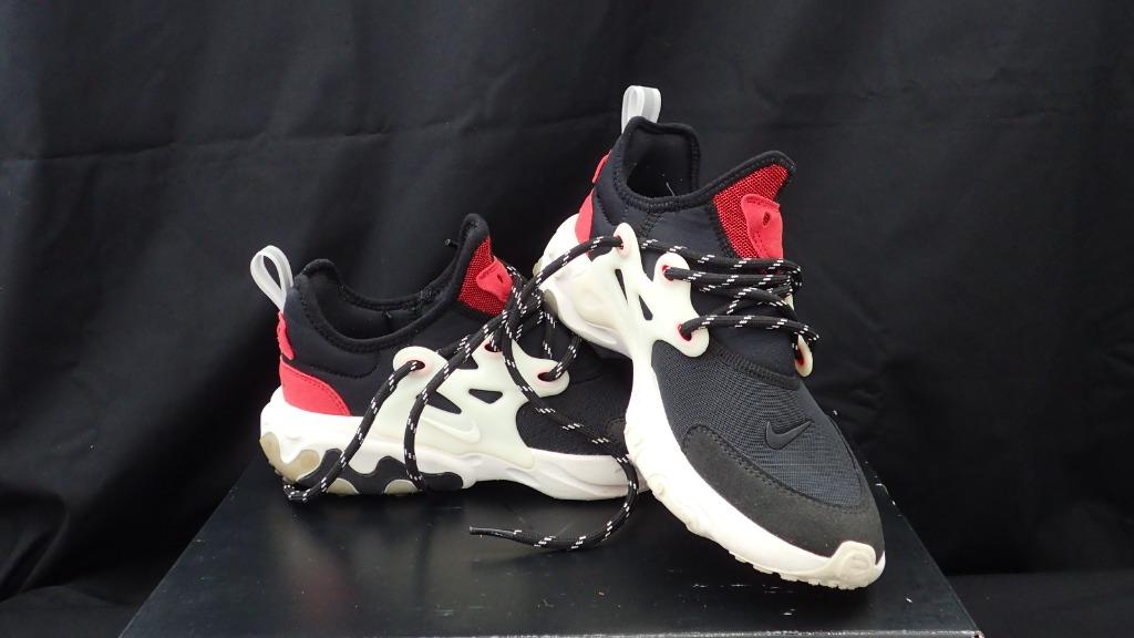 nike react presto black phantom red