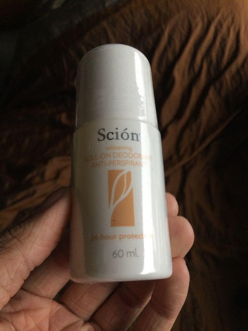Nu Skin - Scion Deodorant (Category: Fragrance & Deodorants) located in Mandaluyong City. Submitted by hunterparas (Listing ID 1140116166, Image 1). Description: Provides 24-hour protection against bacteria causing body odor and perspiration. With a refreshing scent that keeps you fresh all day, perfect for men and women with active lifestyle. Helps lighten dark underarm in as early as 3-4 weeks* of daily use. Safety-Dermatologist Tested and Alco