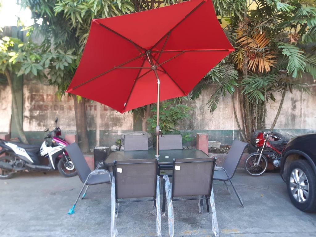 Outdoor Garden Set 6 Seater Gray, Furniture & Home Living, Furniture