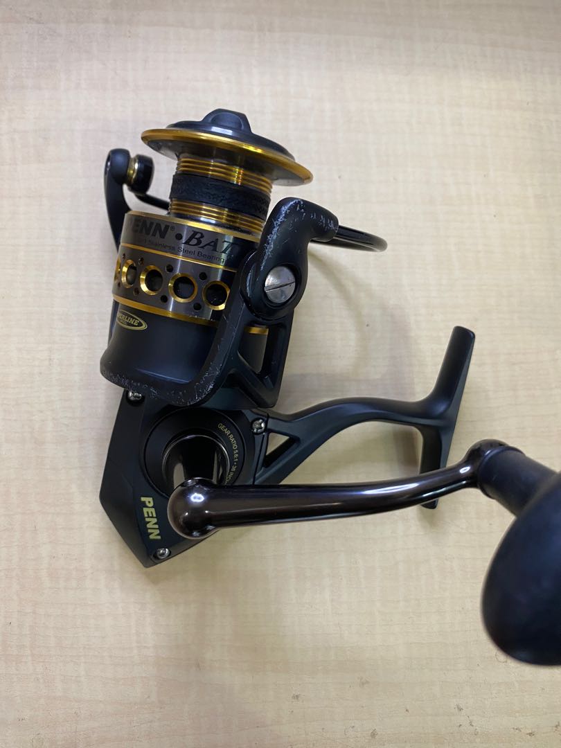 PENN Battle II 5000 Spinning Fishing Reel, Sports Equipment, Bicycles &  Parts, Parts & Accessories on Carousell