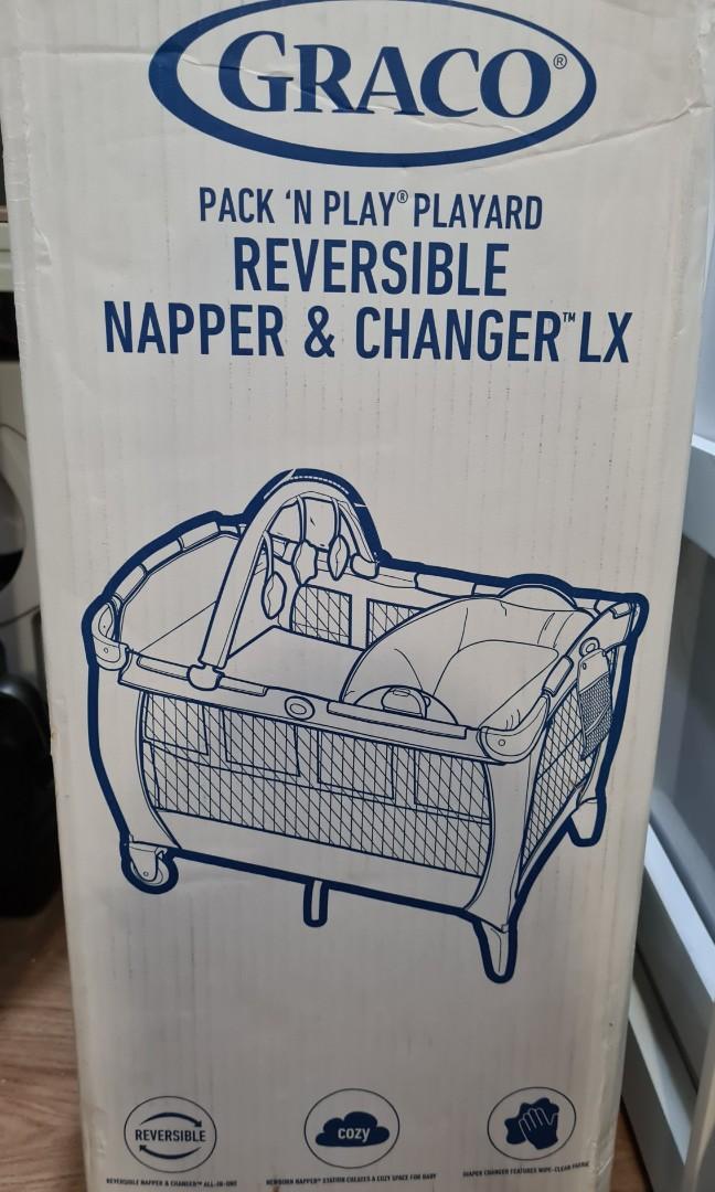 Playpen Graco reversible napper and changer lx, Babies & Kids, Infant