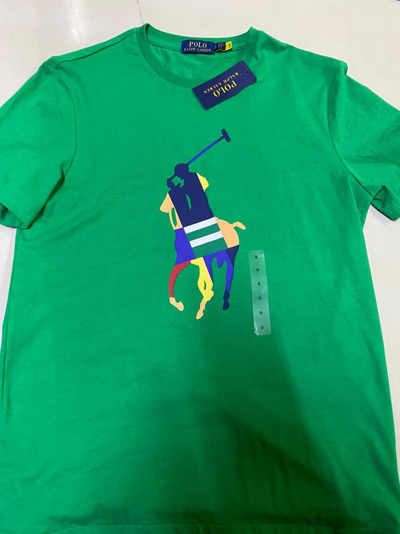 Polo Ralph Lauren T Shirt ( Multicolor Logo Design), Men's Fashion, Tops &  Sets, Tshirts & Polo Shirts on Carousell