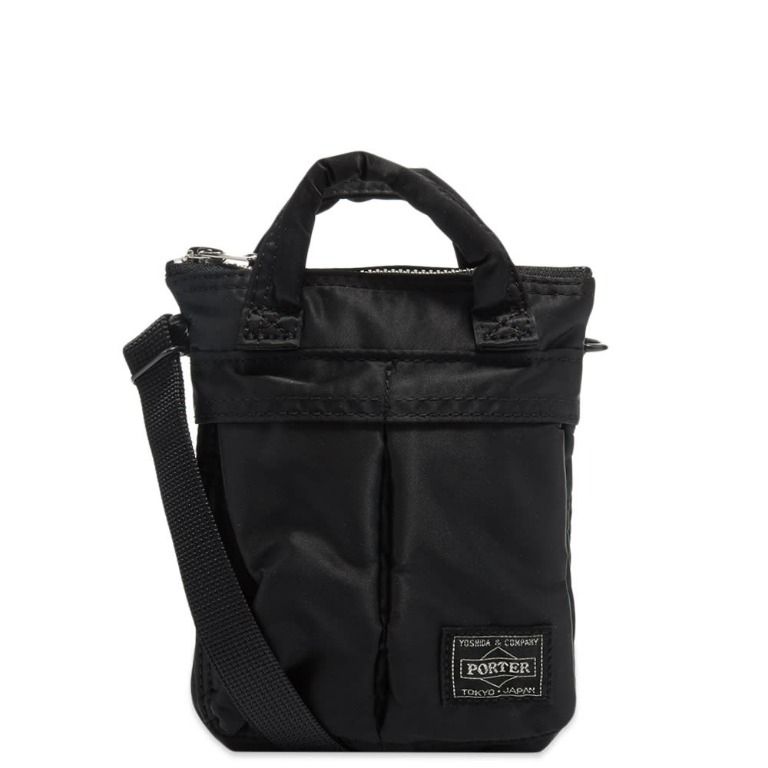 PORTERYOSHIDA & CO. HOWL MINI HELMET BAG BLACK, Women's Fashion, Bags & Wallets, Crossbody