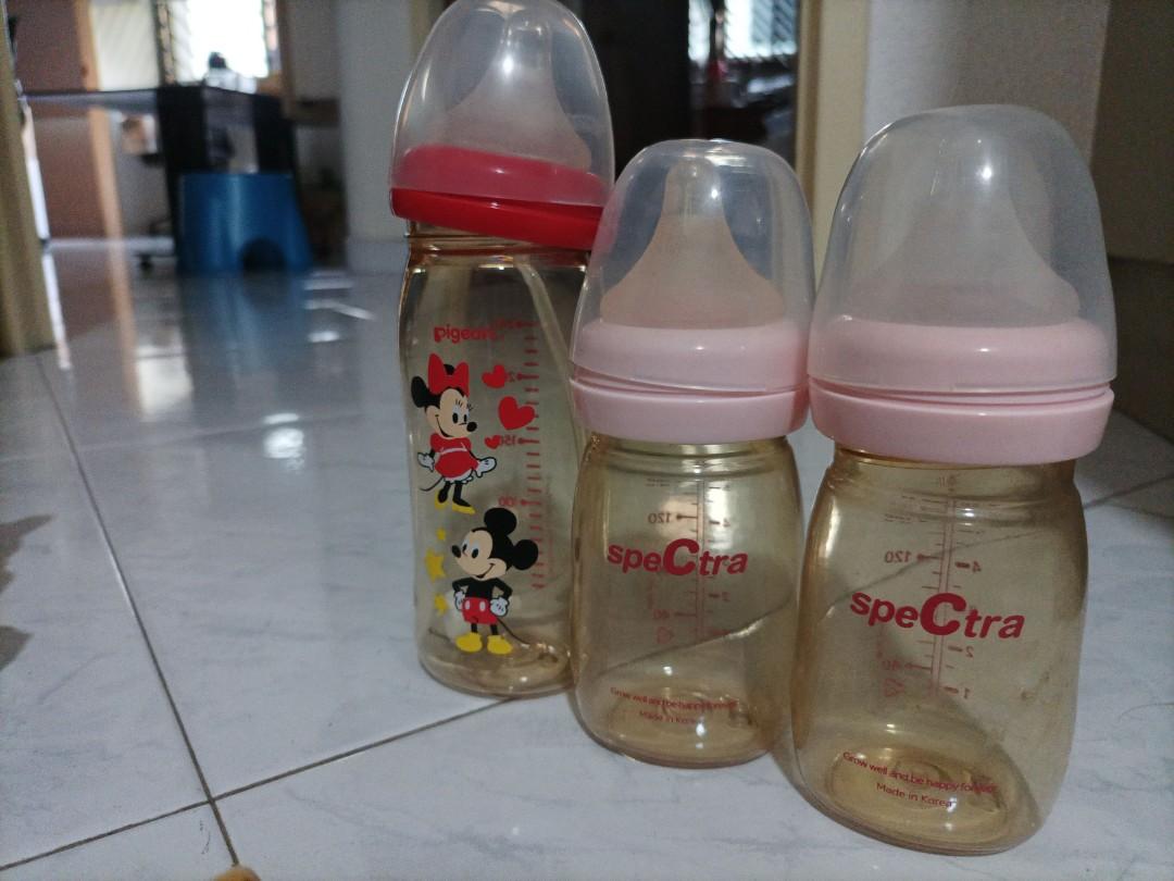 PPSU Spectra Pigeon baby bottles 160ml 240ml breast pump
