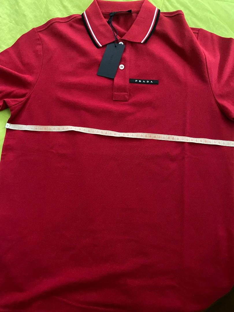 Prada Polo Shirt, Men's Fashion, Tops 