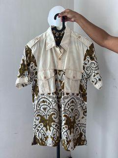 Preloved Custom Batik Shirt for Men!!!